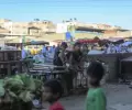 جانب من سوق الشيخ رضوان الواقع غرب مدينة غزة