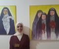 فنانة فلسطينية في غزة توثق تفاصيل الحرب على القطاع من خلال معرض فني