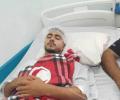 الشاب الجريح عبد الرازق زياد العطار