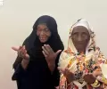 الابنة مريم النور ووالدتها