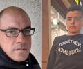 الطفل نعيم الشامي ووالده أحمد
