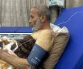 ماهر خير الدين على سرير المرض