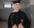 الطالبة أسيل سامح السقا حصلت على معدل 97.4% في الفرع العلمي
