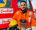 رجل الدفاع المدني محمد الحلبي