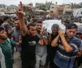 جانب من تشييع أحد الشهداء في غزة "أرشيف"