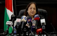 وزيرة الصحة الفلسطينية مي الكيلة
