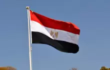علم مصر.