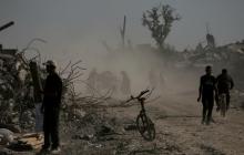 الاحتلال يواصل القصف الجوي والمدفعي ونسف منازل المواطنين رغم اتفاق وقف إطلاق النار