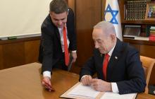 رئيس حكومة الاحتلال خلال إعلانه الاعتراف بسيادة "جمهورية أرض الصومال"