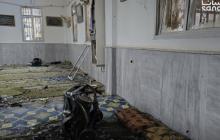 صورة من داخل المسجد في حمص