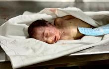 الطفل سعيد عابدين الذي توفي بسبب البرد الشديد في غزة