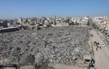 تراكم النفايات في غزة