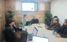 المدير العام للهيئة العامة للبترول إياد الشوربجي خلال لقاء نظمه منتدى الإعلاميين