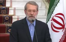 أمين عام مجلس الأمن القومي الإيراني، علي لاريجاني