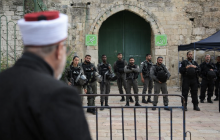 المسجد الأقصى مغلق بحجج أمنية من قبل سلطات الاحتلال