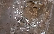 صورة جوية لمنشأة نطنز النووية
