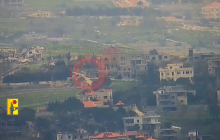 حزب الله يبث مشاهد استهداف آلية هندسيّة لجيش الاحتلال جنوبي لبنان