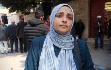 ختام، والدة الأسير محمد منية