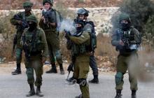 قوات الاحتلال خلال اعتداءاتهم على الضفة