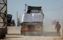 شاحنات المساعدات في غزة