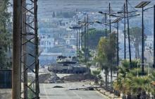 آليات عسكرية إسرائيلية نصبت حاجزا مؤقتا على طريق طرنجة – مزارع الأمل