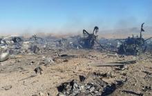 الحرس الإيراني ينشر صورة لجثة أمريكية بموقع الطائرات المدمرة بأصفهان