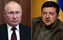 الرئيس الأوكراني والروسي