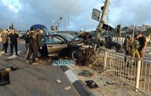 من موقع جريمة الدهس التي استهدفت الطفل محمد الجعبري