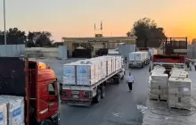 "إسرائيل" تعرقل وصول المساعدات إلى قطاع غزة (أرشيف)