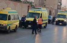 مركبات إسعاف مصرية