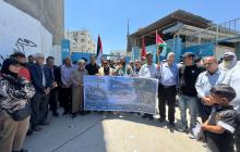 أعرب فلسطينيون عن تضامنهم الكامل وشكرهم لقافلة الصمود