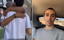 الطفل المفرج عنه من سجون الاحتلال صلاحات