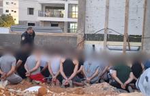 اعتقال 43 عاملا من الضفة الغربية داخل موقع بناء في "كريات أونو"