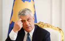 رئيس كوسوفو السابق هاشم تاجي ب