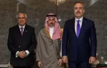 وزراء خارجية تركيا والسعودية وباكستان.
