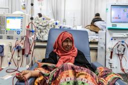 مرضى الفشل الكلوي في غزة (وكالات)