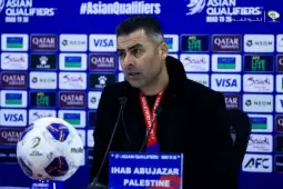 المدير الفني لمنتخب فلسطين "إيهاب أبو جزر"