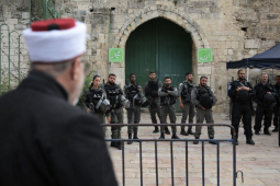 المسجد الأقصى مغلق بحجج أمنية من قبل سلطات الاحتلال