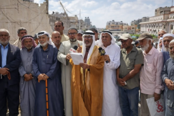 عشائر وقبائل في مؤتمر صحفي (أرشيف)