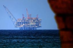 منصة "ليفياتان" للغاز الطبيعي (Getty Images)