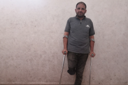 خليل دردونة... ترت الحرب الإسرائيلية ساقه وسلبته جزءًا من ذاكرته