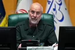 رئيس البرلمان الإيراني محمد باقر قاليباف