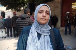 ختام، والدة الأسير محمد منية