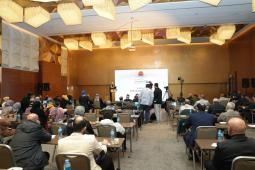 جانب من فعاليات حملة "الأقصى يستغيث" التي نظمت في إسطنبول