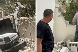 بلدية الاحتلال تفرض غرامات باهظة في حال تنفيذ عملية الهدم بآلياتها
