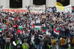 احتجاجات شعبية تنديدا بجرائم الاحتلال الإسرائيلي - (صورة أرشيفية)