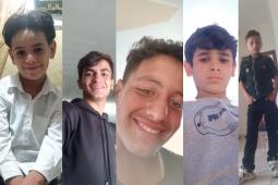 مجموعة من الأطفال المفقودين خلال الإبادة الإسرائيلية على غزة