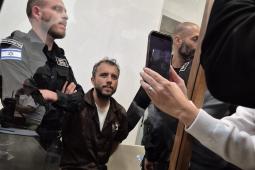 تياغو أفيلا خلال جلسة المحاكمة
