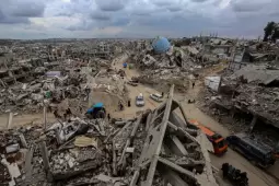 قطاع غزة المدمر إسرائيليا - (صورة أرشيفية)