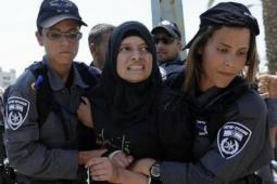 اعتقال النساء الفلسطينيات - (صورة أرشيفية)